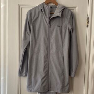 Columbia Light Gray Hooded Jacket